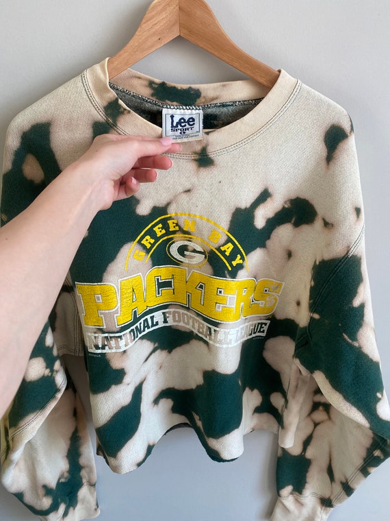 Vintage Green Bay Packers custom dyed crewneck ch… - image 6