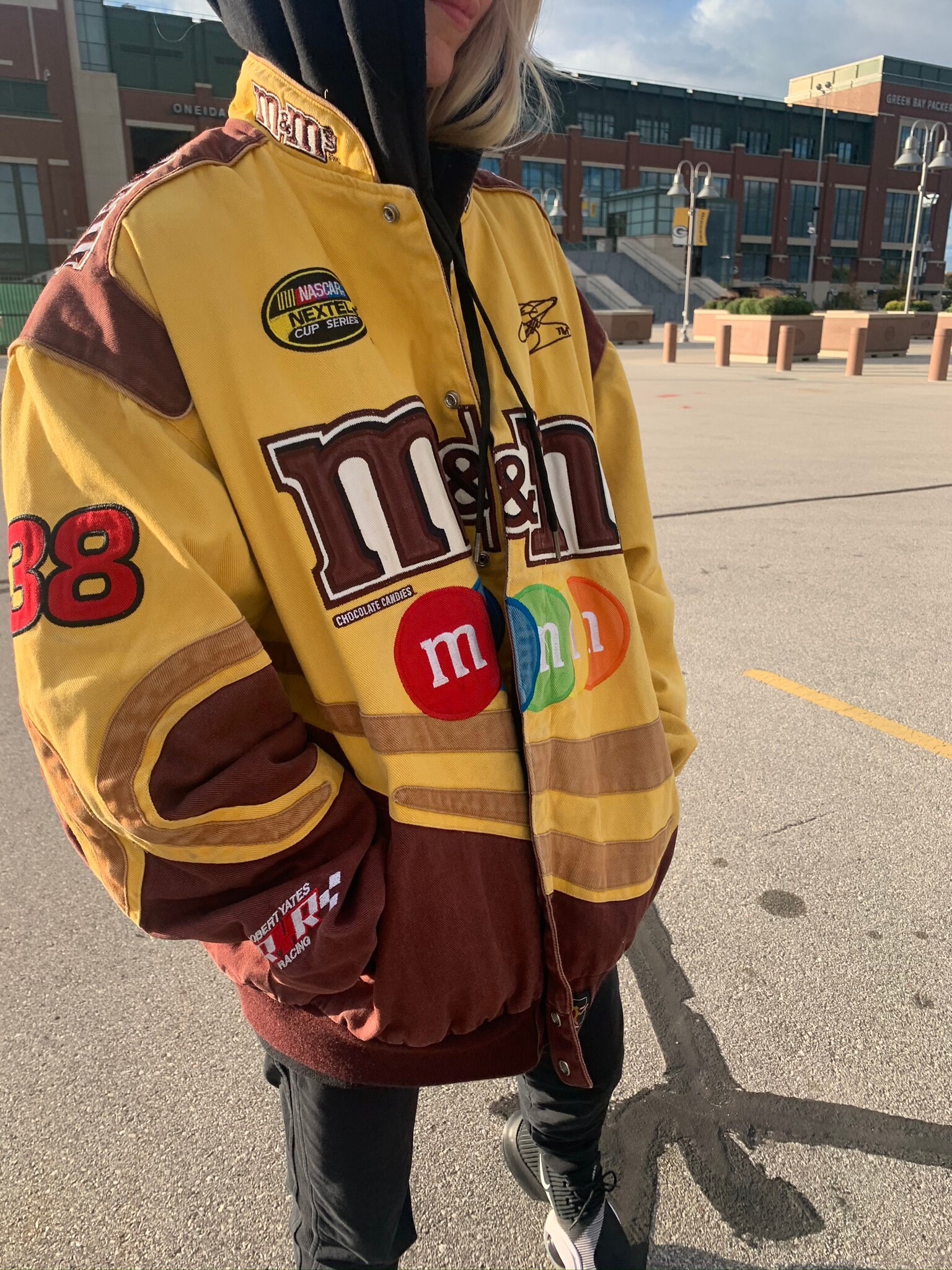 RARE Vintage m&ms nascar jacket racing coat Madison beer shown Etsy