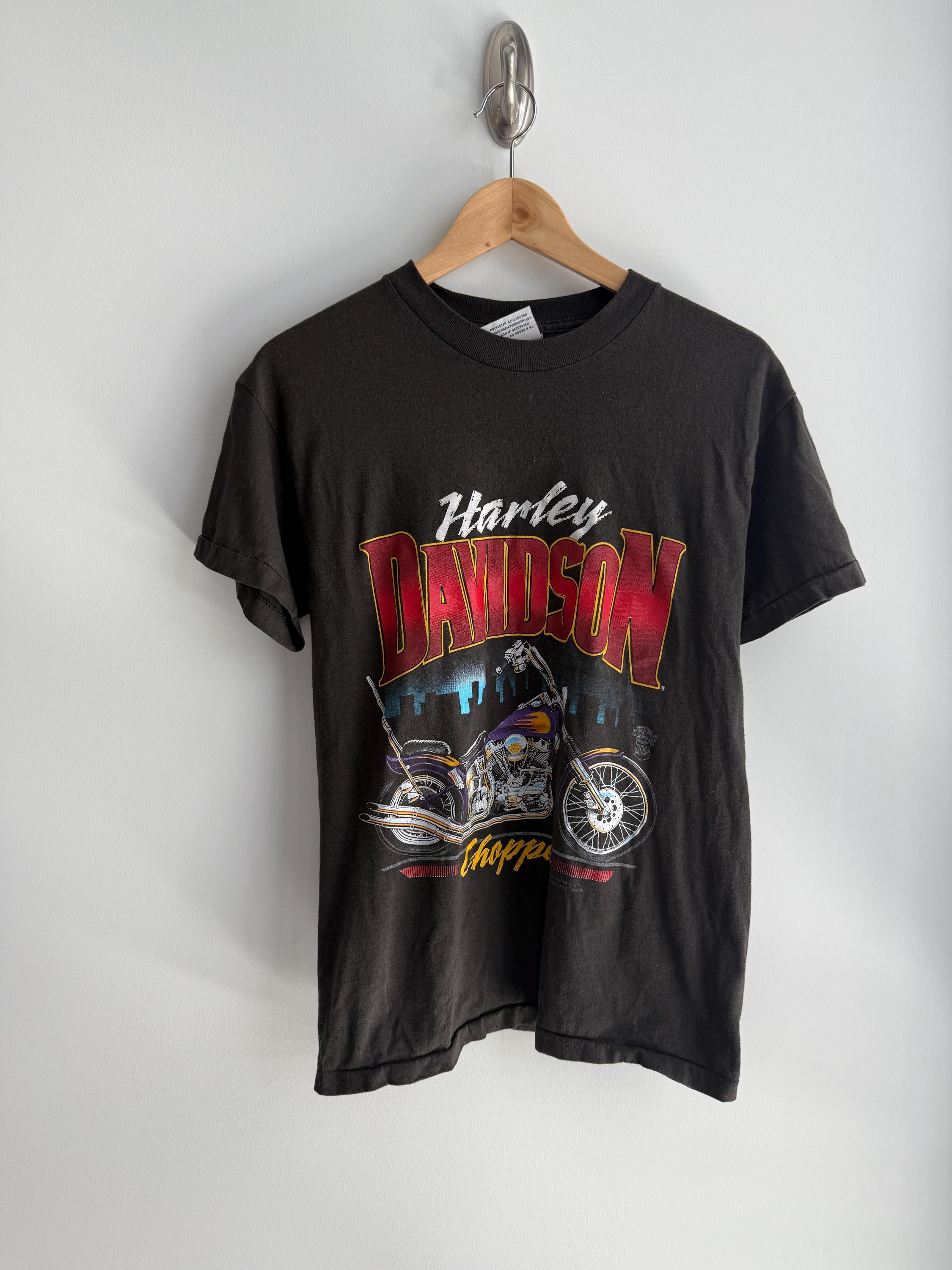 Rare 1987 Vintage Harley Davidson Shirt Speed Limit 70 Milwaukee