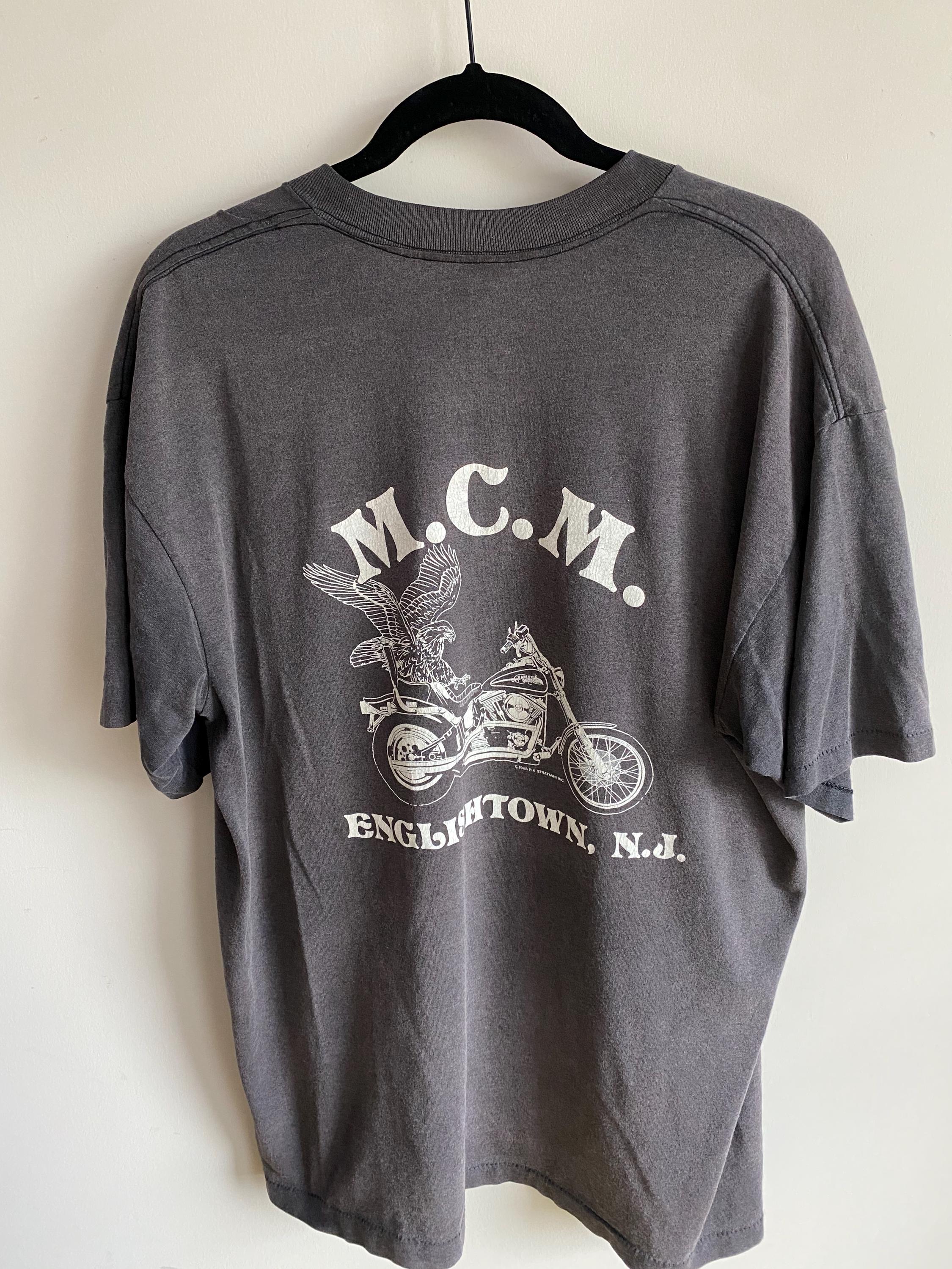 RARE Vintage Harley Davidson 1980s Harley Eagle Funwear T Shirt