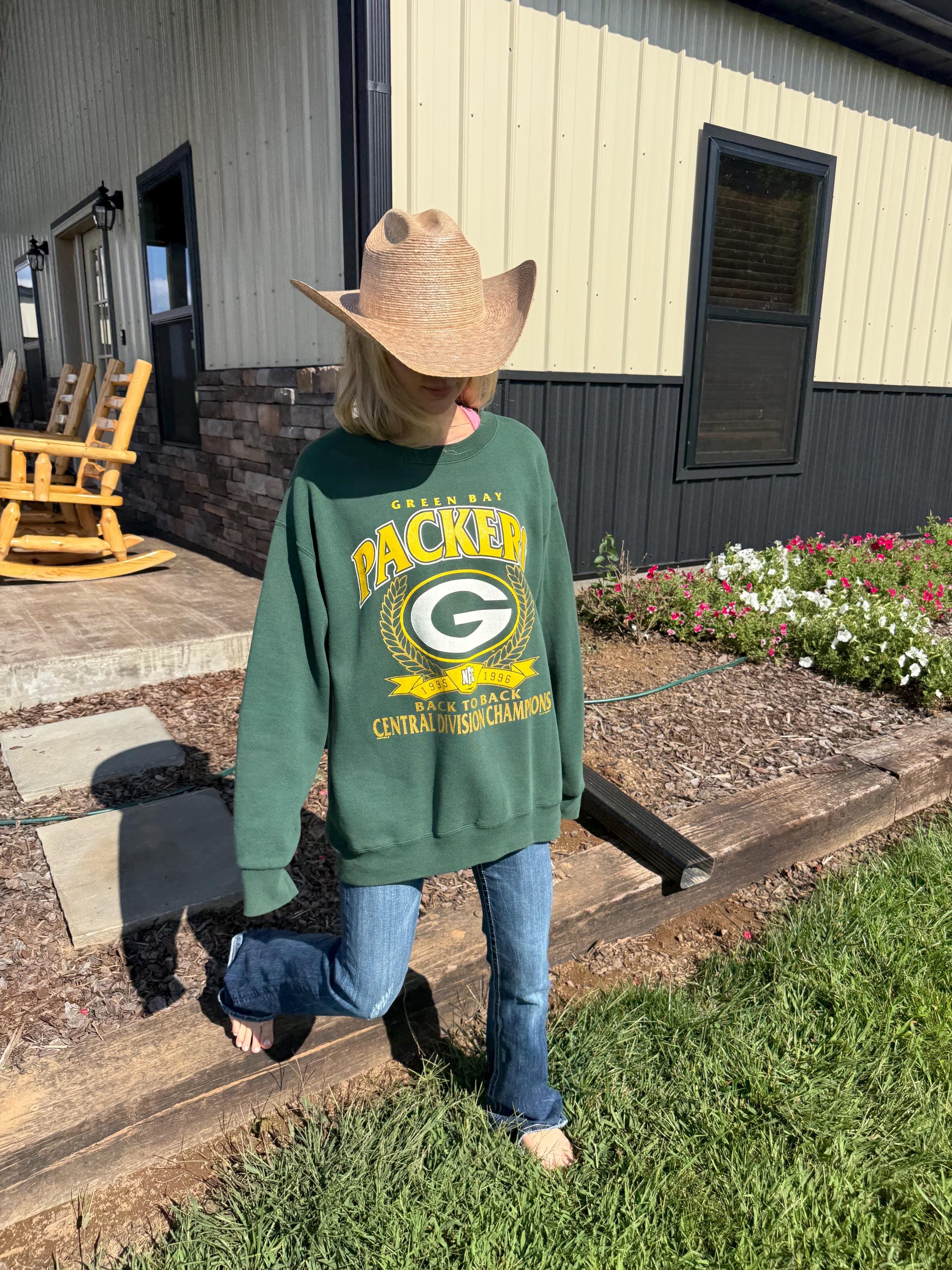 Vintage NFC Champions Green Bay Packers Sweatshirt Super Bowl