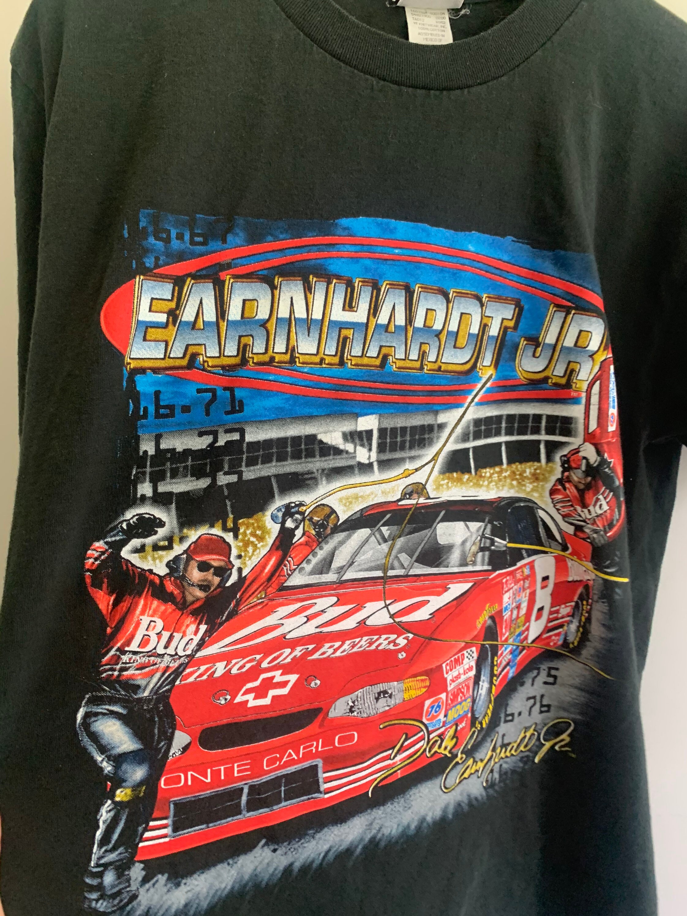 Vintage Dale Earnhardt nascar shirt Y2K Budweiser ironic | Etsy