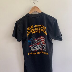 Rare Harley Davidson vintage shirt “ i don’t just own this Harley shirt I own a Harley” 1980s classic soft trendy image 5