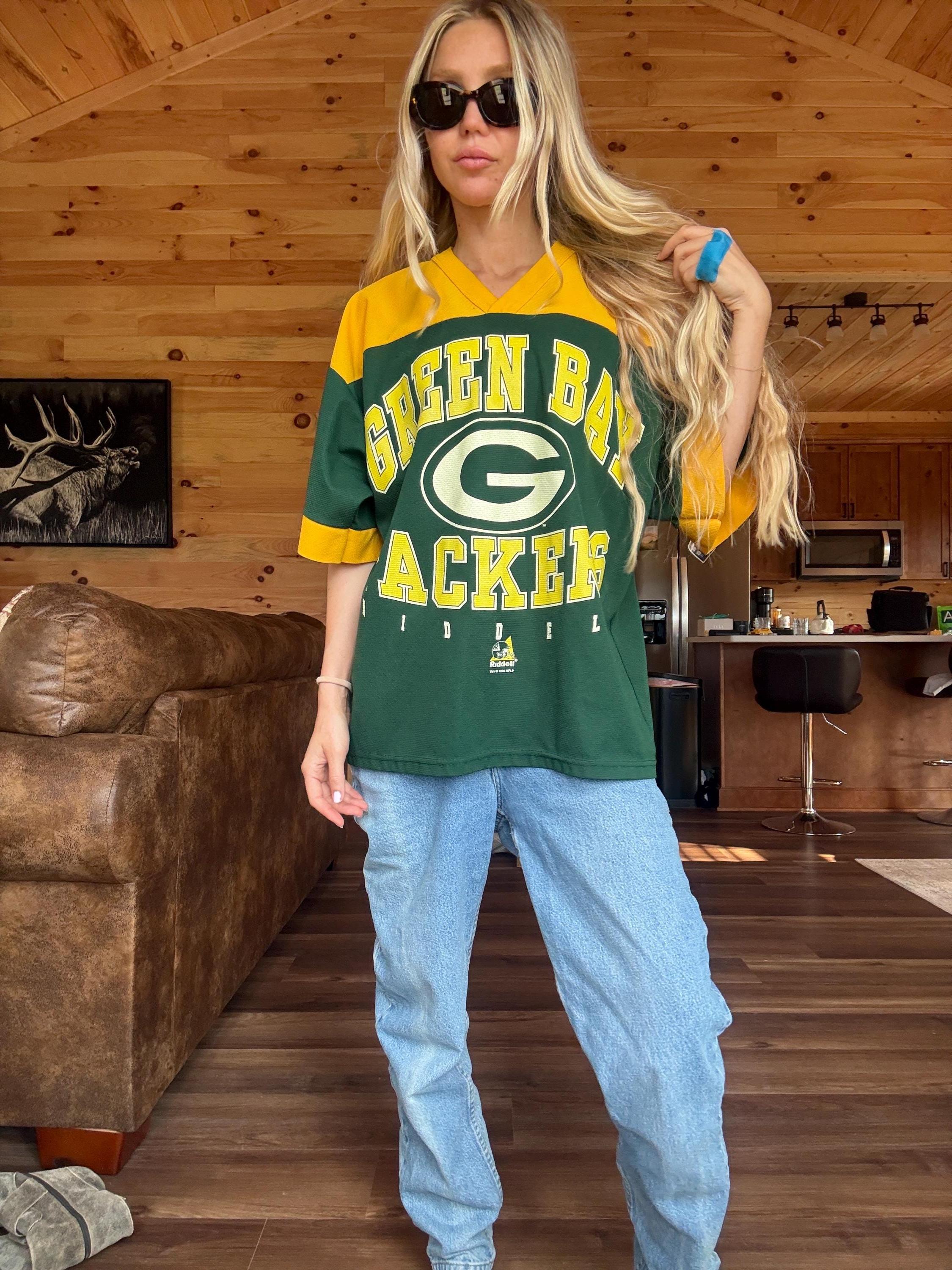Vintage 90s Green Bay Packers Jersey Shirt Champs Nfl Division