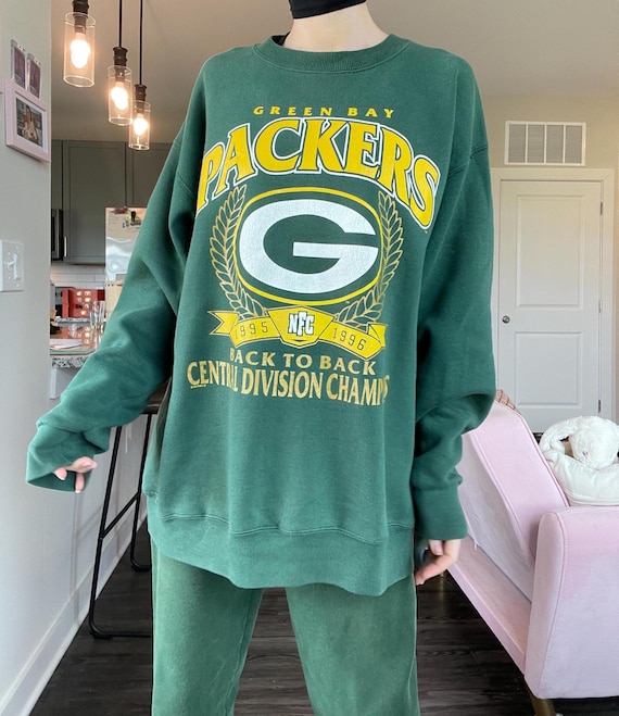 Vintage NFC Champions Green Bay Packers Sweatshirt Super