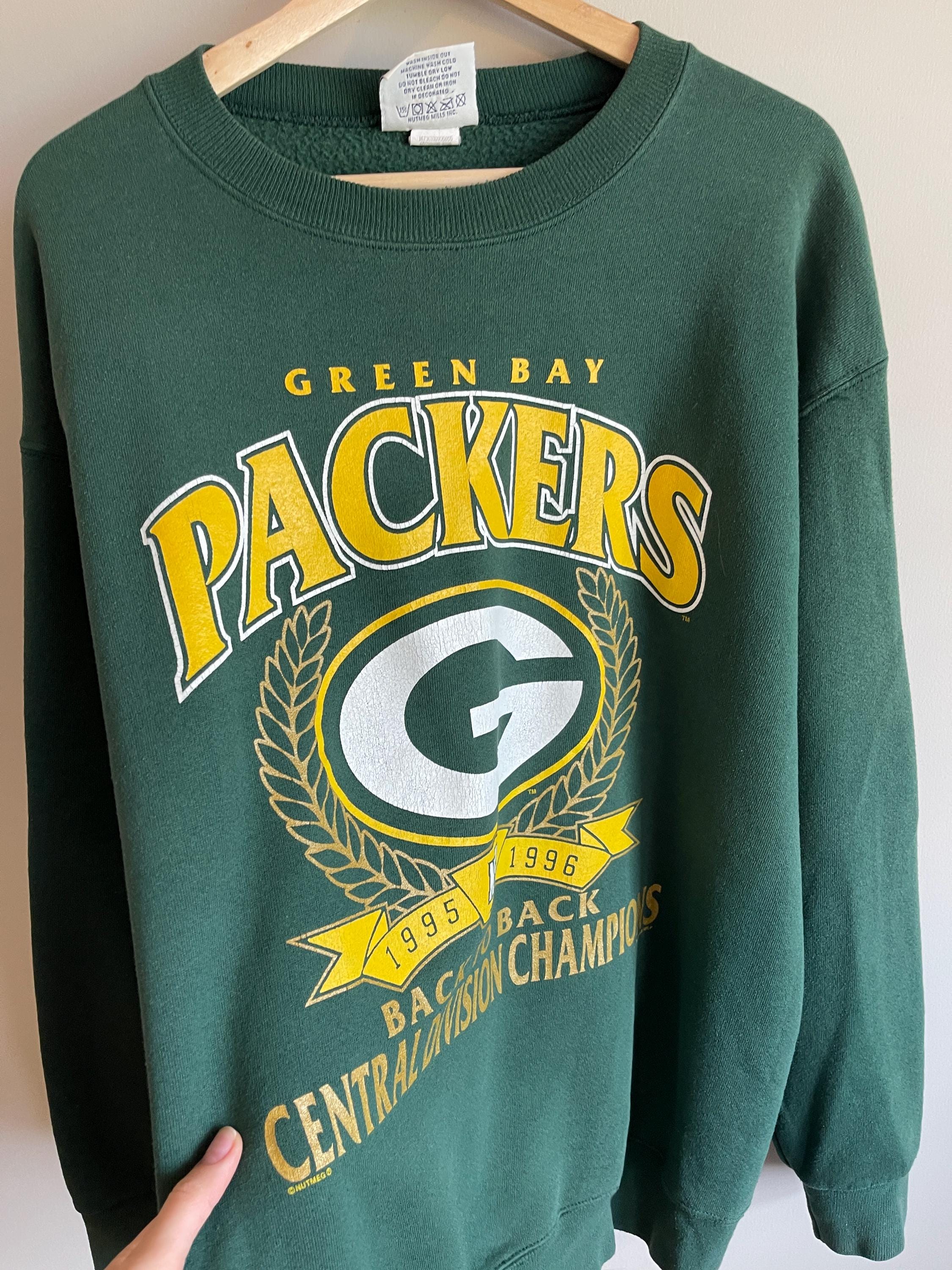 Vintage NFC Champions Green Bay Packers Sweatshirt Super Bowl 