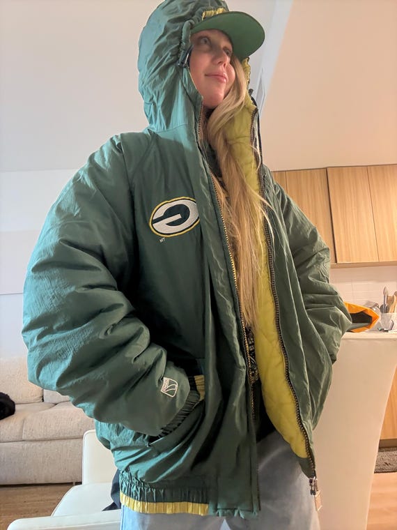 限定品》Green Bay Packers スタジャン 90s STARTER NFL Green Bay