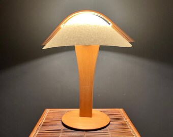 DOMUS Table Lamp, 60's 70's Midcentury Modern Desk Lamp, Vintage Bedside Lamp, German Furniture, Danish Style Vintage Lamp