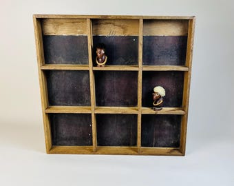 Vintage Curio Regal: Gothic Decor, Kristall Regal, Schweiz