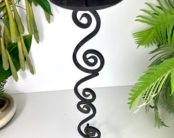 ヴィンテージ中世風渦巻き燭台：魔女の祭壇用燭台 - Etsy 日本