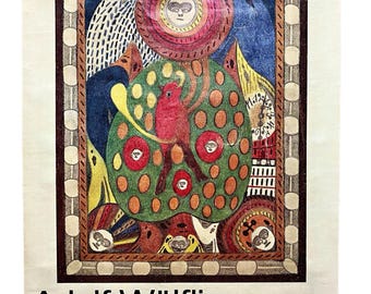 Adolf Wolfli Art Brut Poster, Historisches Museum St. Gallen, 70s