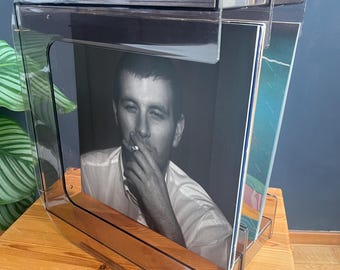 Sistema de almacenamiento de vinilos UBOX vintage (juego de 2)