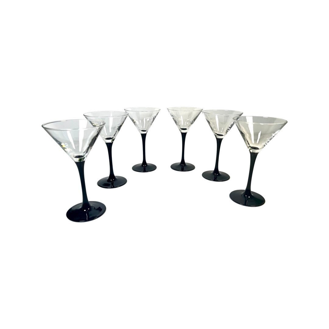 Black Stem Wine Glass - West Coast Event Productions, Inc.