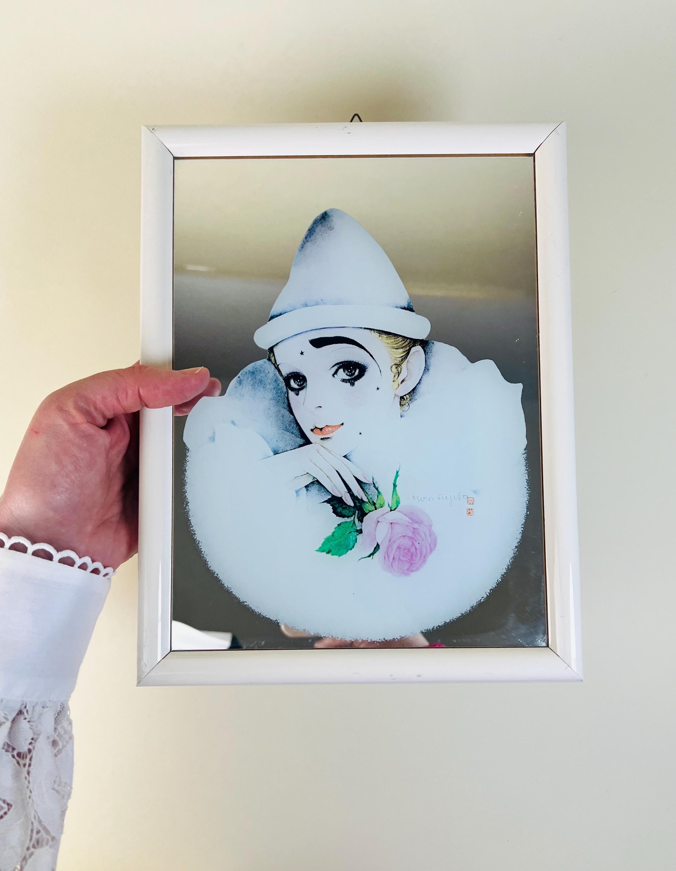 藤田ミラノ 紫のピエロ　ポスター 藤田ミラノ 「紫のピエロ」