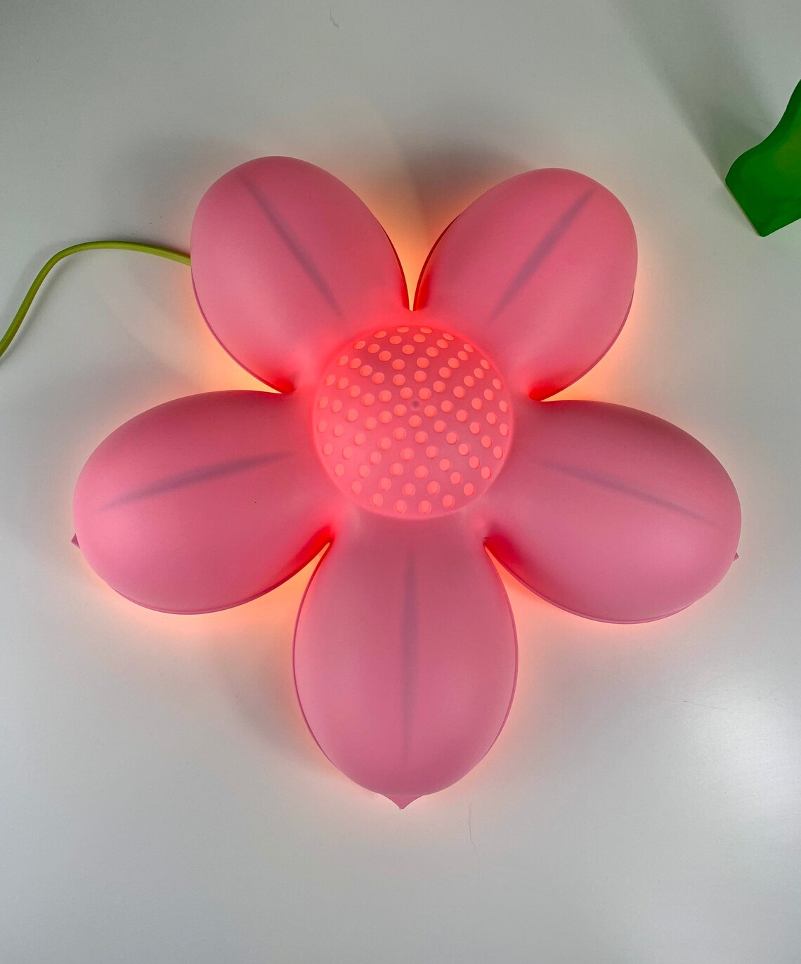 Vintage Ikea Flower Power Wall Lamp Etsy