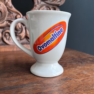 Vintage Swiss Ovomaltine Mug — Heritage Alpine Kitchenware