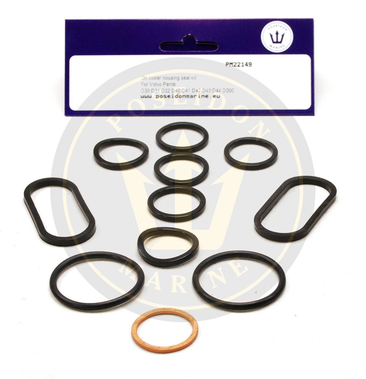Oil Cooler Housing Seal Kit for Volvo Penta 30 31 40 41 42 43 Etsy