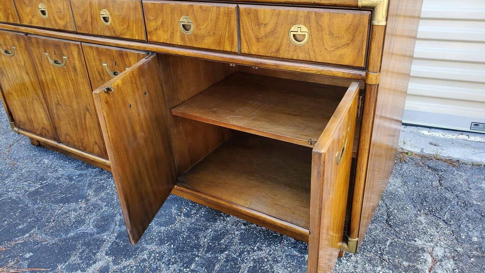 Drexel Heritage Buffet/ Vintage Drexel Furniture/ Campaign Etsy