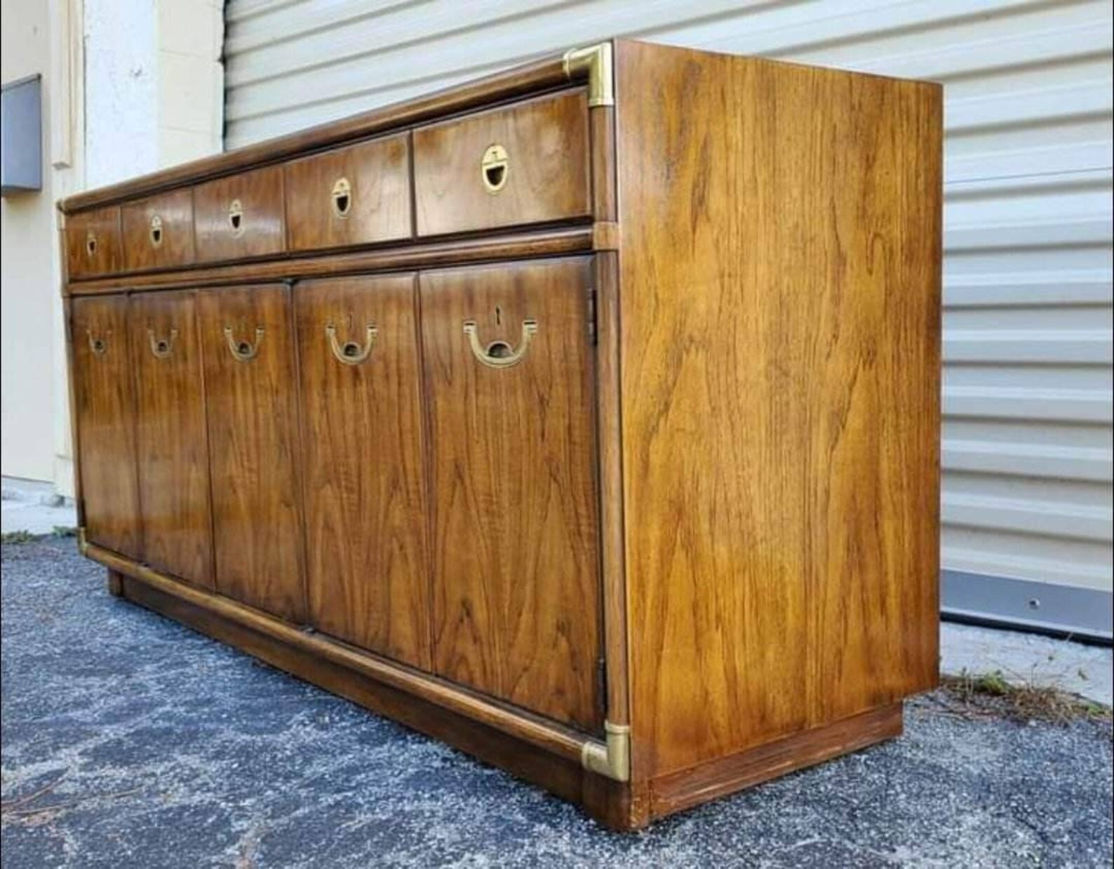 Drexel Heritage Buffet/ Vintage Drexel Furniture/ Campaign Etsy