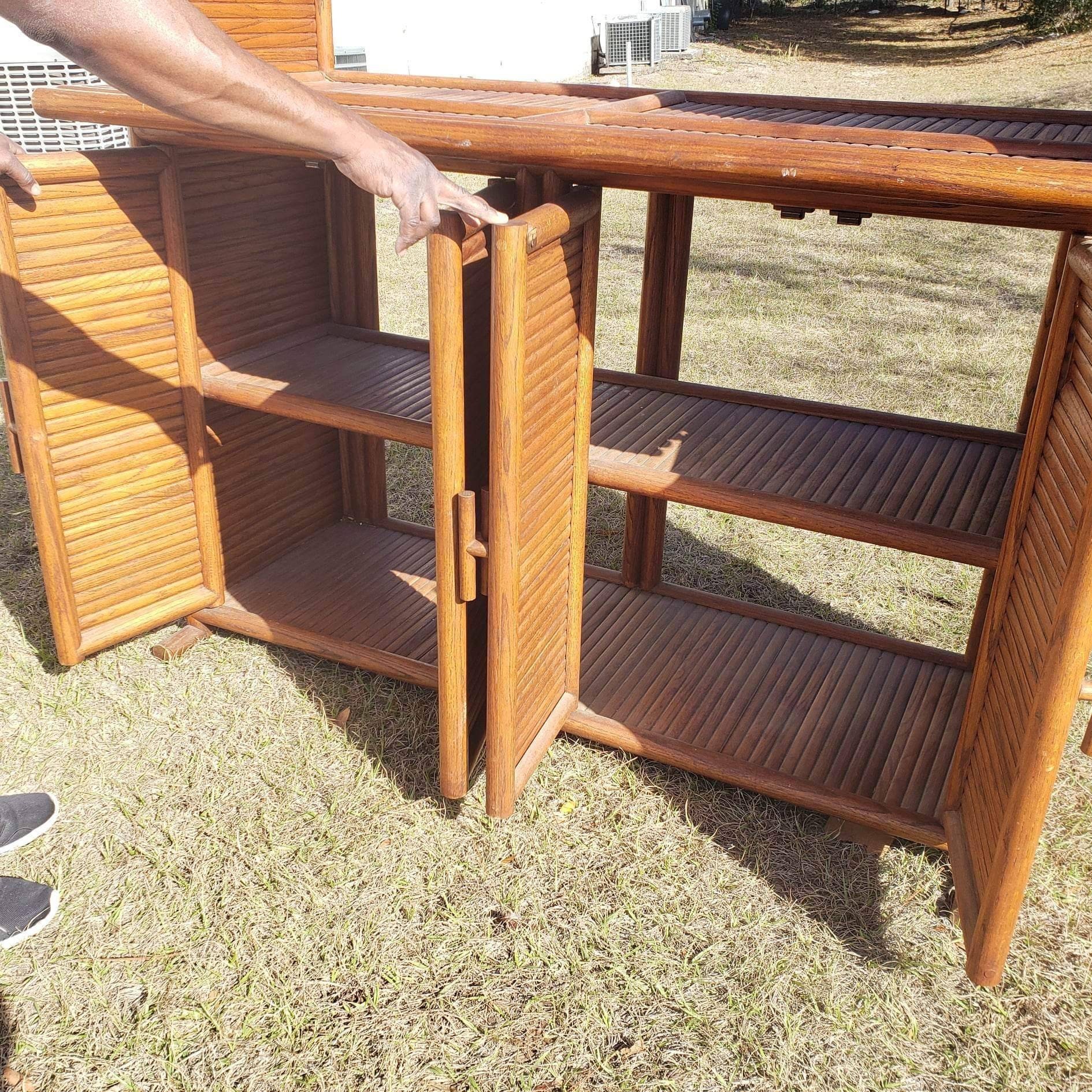 Vintage Tiki Bar/ Bamboo Vintage Tiki Bar/ Tiki Bar With - Etsy