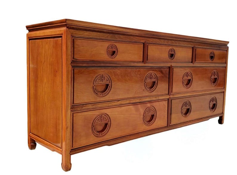 George Zee Rosewood Dresser/ Asian Style Dresser - Etsy