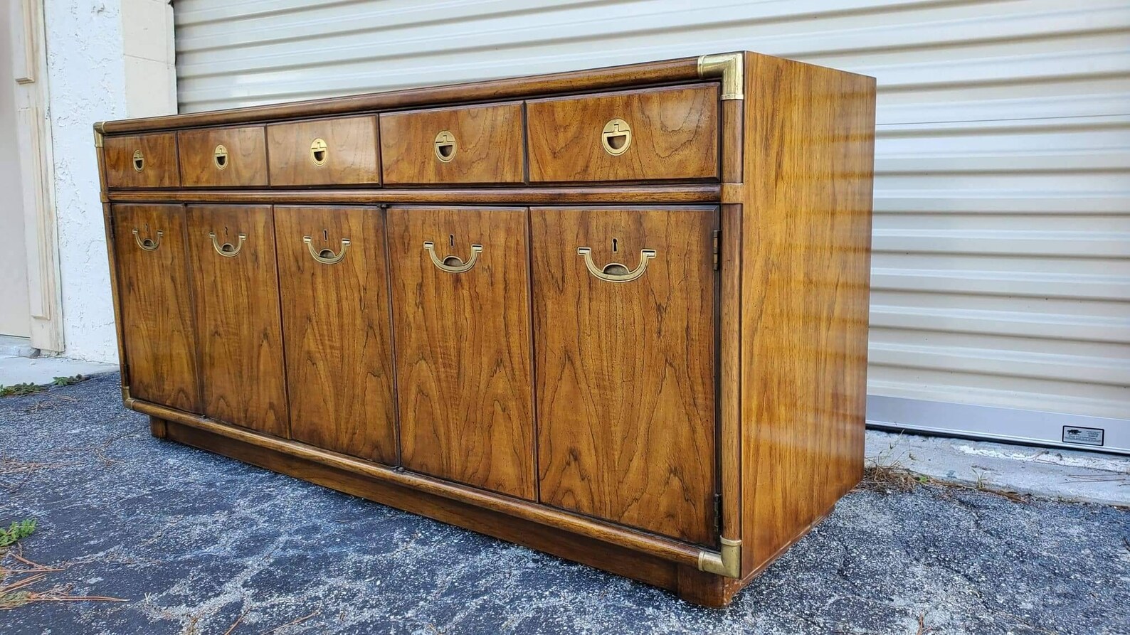 Drexel Heritage Buffet/ Vintage Drexel Furniture/ Campaign Etsy