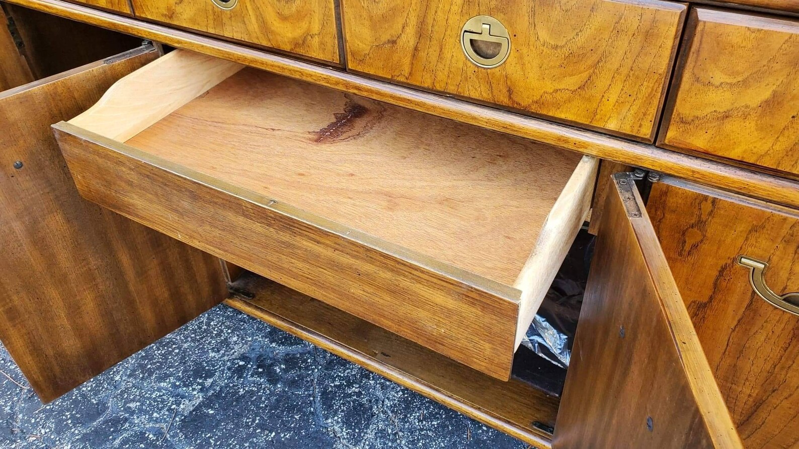 Drexel Heritage Buffet/ Vintage Drexel Furniture/ Campaign Etsy