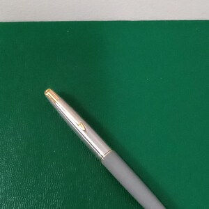 Vintage Parker 45 GT Fountain Pen Gray with Medium Nib
