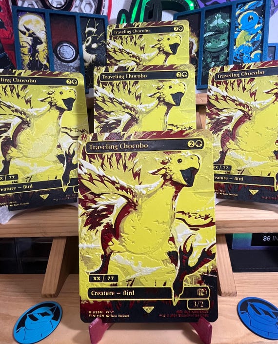 Oversized 3D Printed Magic the Gathering Card - 