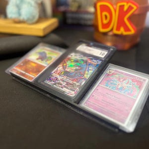 Display Case Tcg Riser Zion & Display Case Trading Card Risers - Etsy