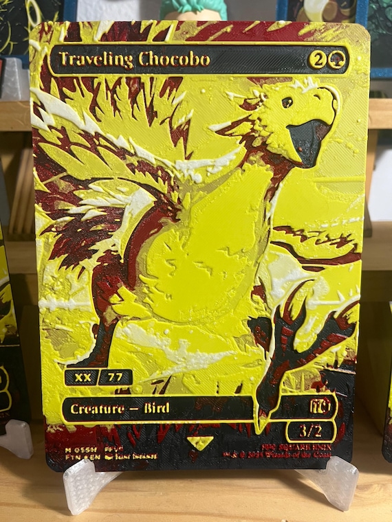 Oversized 3D Printed Magic the Gathering Card - 