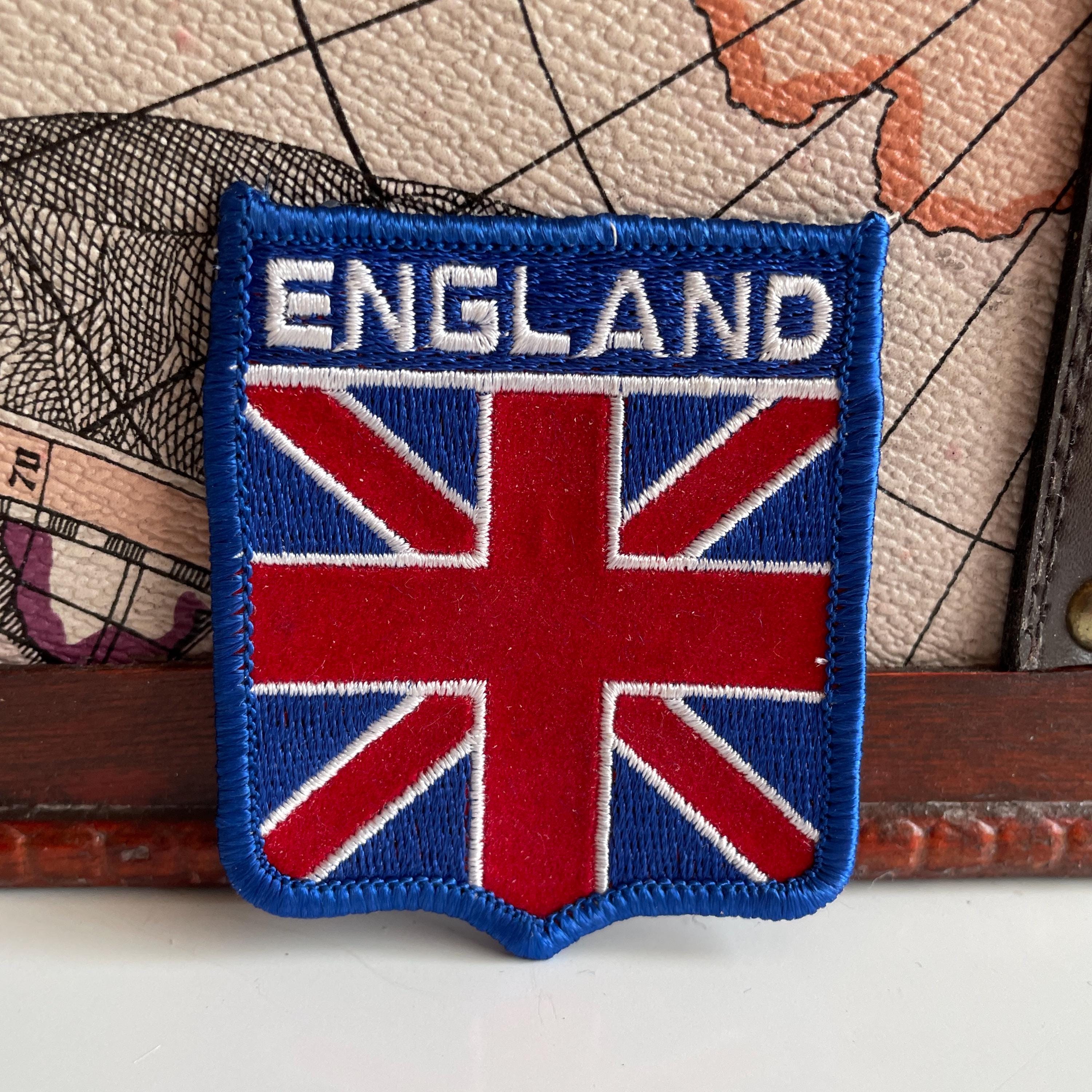 Toppa Ricamata Union Jack Britannica - Termoadesiva O Cucibile, 7.5x5cm, Per Personalizzare Abbigliamento - Foto 8