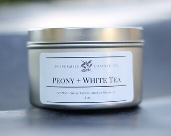 Peony + White Tea
