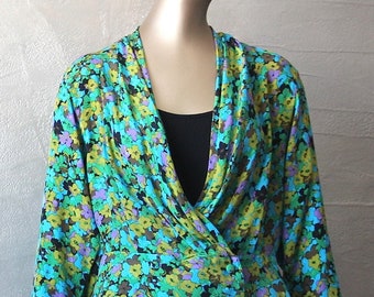 Blusa vintage de seda Pierre BALMAIN