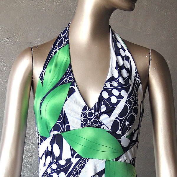 Robe bain de soleil 60's jersey pop