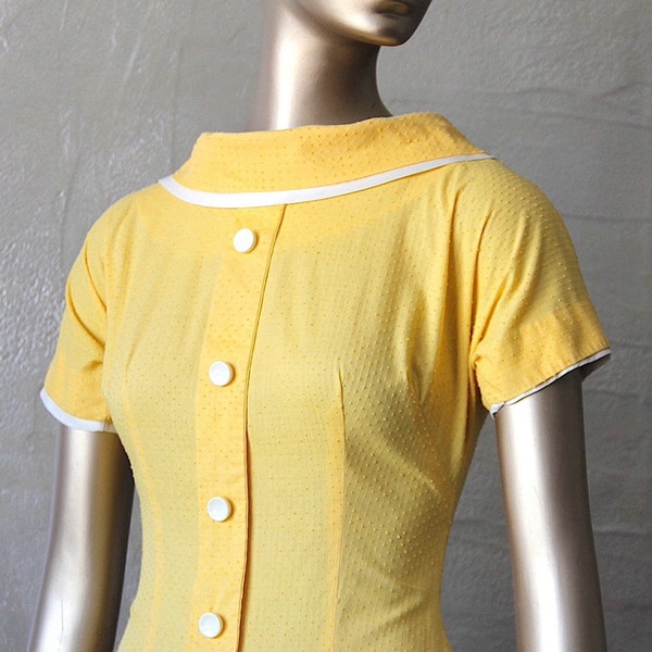 Robe cocktail 60'S bicolore