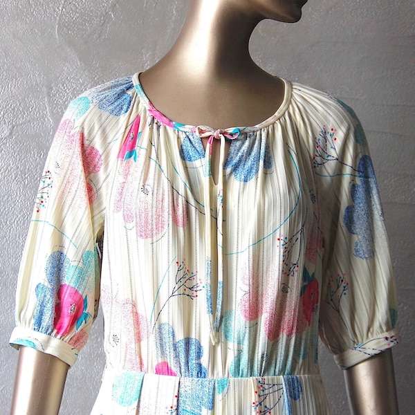 Robe vintage jersey japonisant