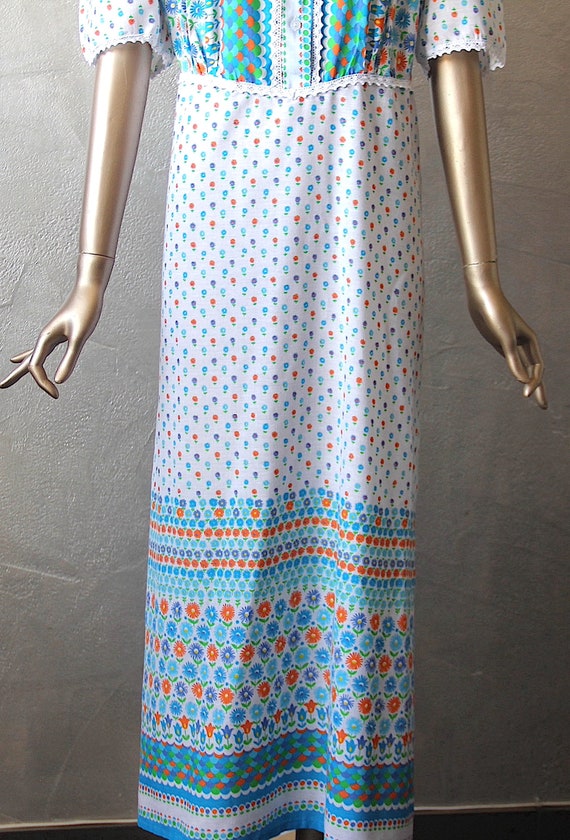 Romantic long dress 70's - image 5