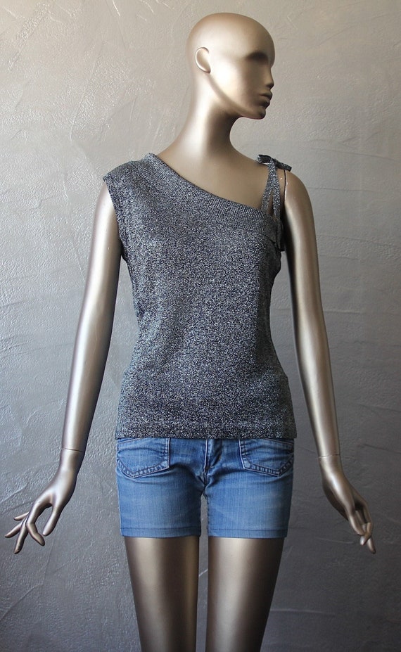 70'S Disco knit top - image 1