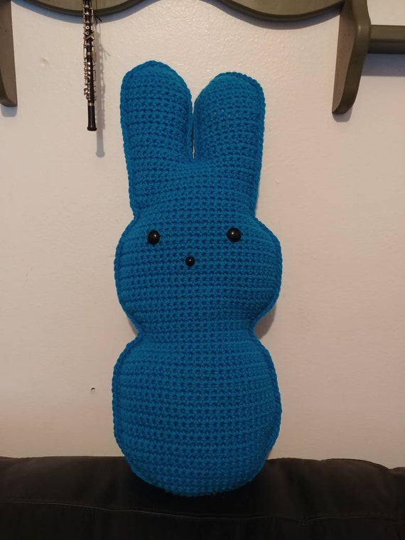 peep bunny pillow