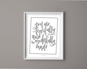 You Are Wonderfully Made Sofortdownload