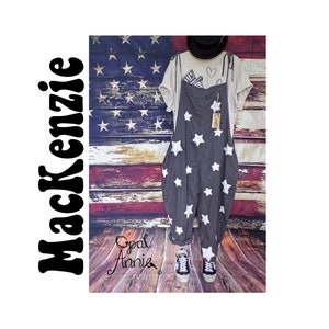 MACKENZIE OVERALL  PDF Sewing Pattern Size Inclusive