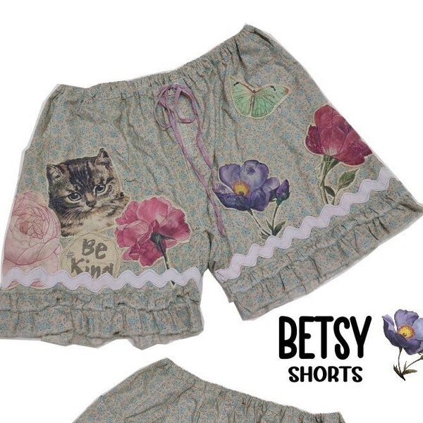 The BETSY Shorts PDF Sewing Pattern Size Inclusive