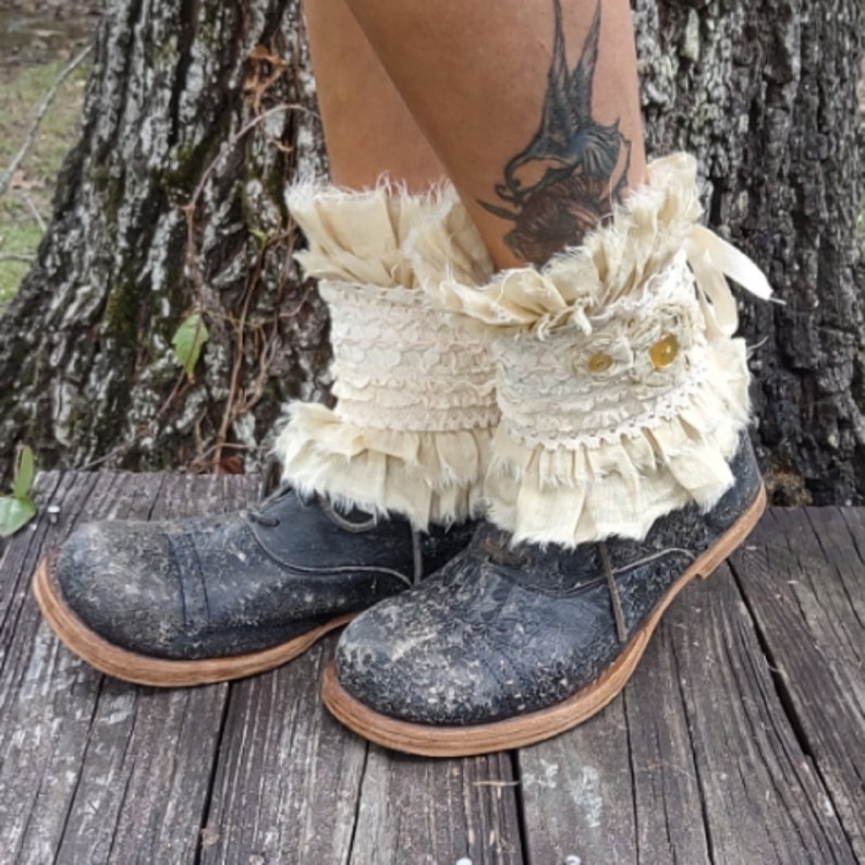 POPPET boot cuff pdf sewing pattern VIDEO tutorial included image 6