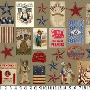 FÖRBESTÄLL AMERICANA Tygapplikation Fri frakt i USA bild 3
