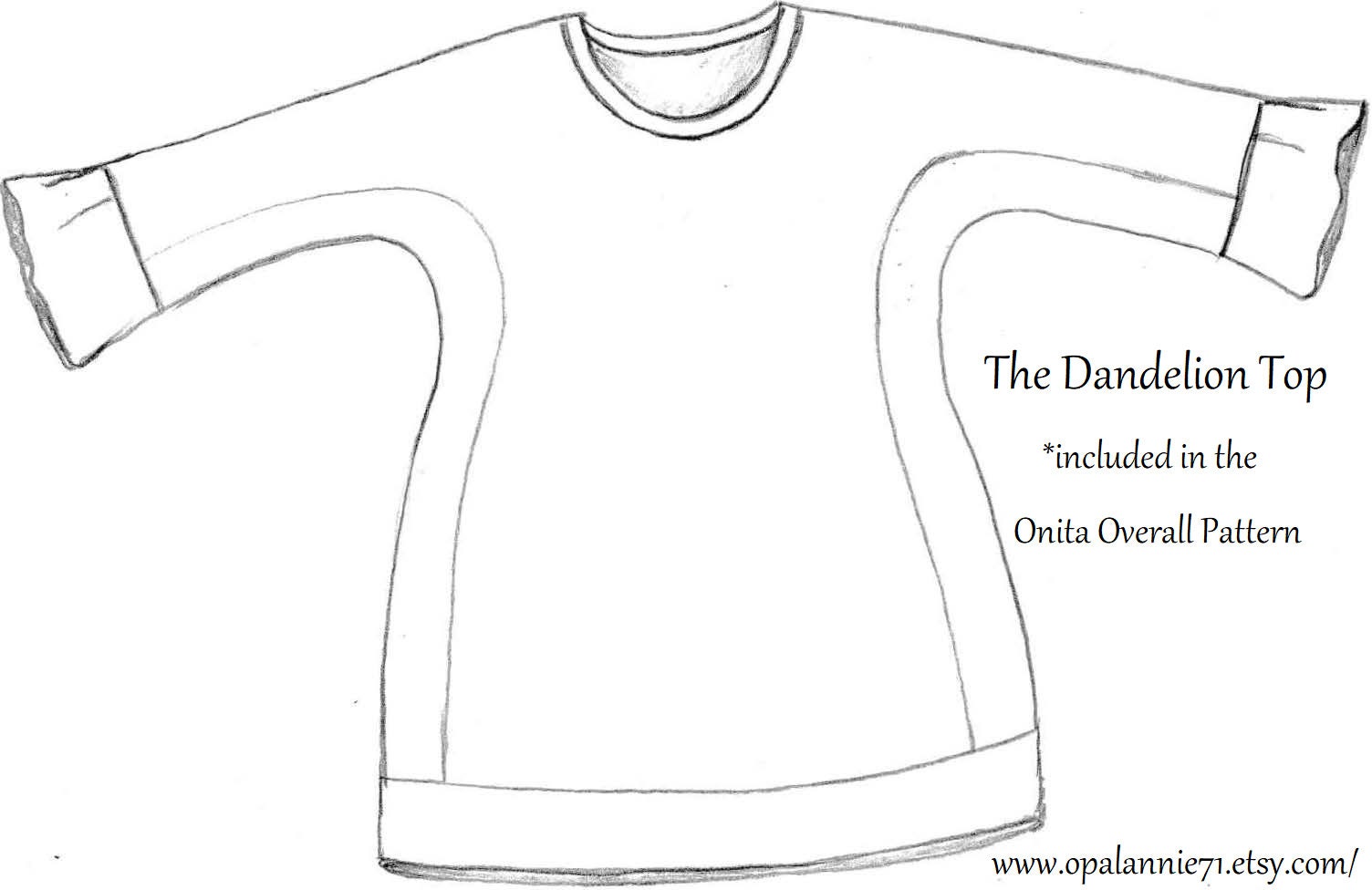 ONITA & DANDELION Overall Jumper and Tunic Top All Sizes