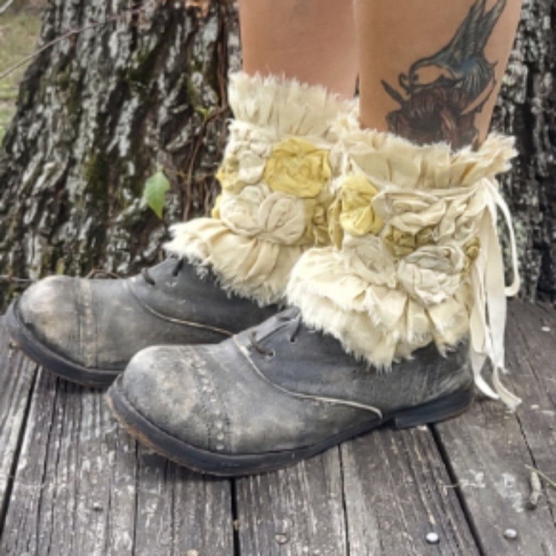 POPPET boot cuff pdf sewing pattern VIDEO tutorial included image 5