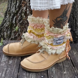 POPPET boot cuff pdf sewing pattern VIDEO tutorial included image 4