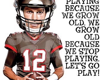 Lunch Money I Would Have Quit Football For You - Tom Brady Parody Inspired  Funny Greeting Card