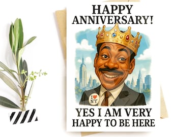 Funny Anniversary Card, Marriage Humor Gift for Husband, Wife or Partner